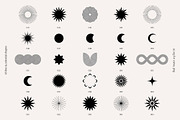 Line Art Geometry & Celestial Shapes, a Graphic by May Motif (Thumbnail 5 of 17)