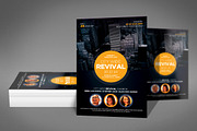 City Wide Revival Church Flyer, a Flyer Template by Graphic Templates (Thumbnail 2 of 4)