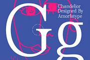 Chandelior - A Modern Serif Font, a Serif Font by AmorfaType (Thumbnail 2 of 10)