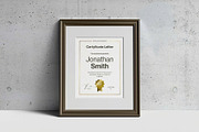 Letter Certificate Partout Mockup, an Advertising Mockup by Se٧enStudio (Thumbnail 9 of 9)