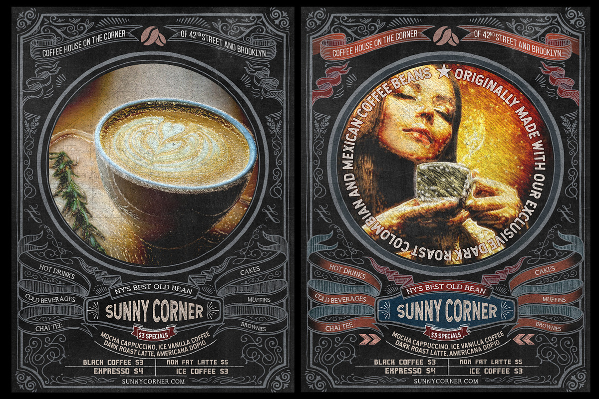 Coffee House ChalkBoard w/8 Graphics, a Household Mockup by the little wonder shop (Photo 3 of 14)