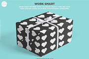 Gift Box mockup, a Packaging Mockup by Itsmesimon (Thumbnail 2 of 7)