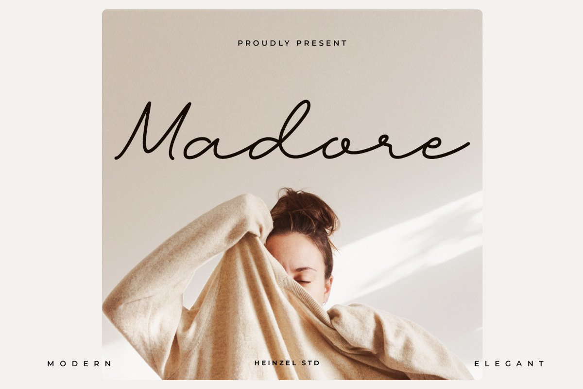 Madore Modern Script Font