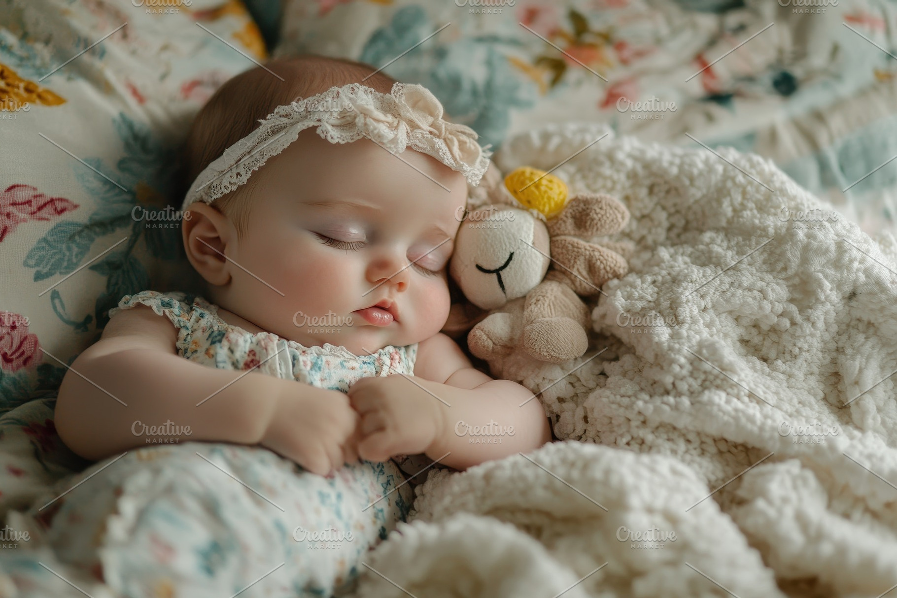 Carefree sleep for a little baby, a Photo by Pavel_design