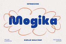 Mogika Display Bold Font