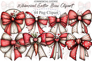 Whimsical Easter Bow Clipart, an Illustration by designcity5 (Thumbnail 1 of 5)