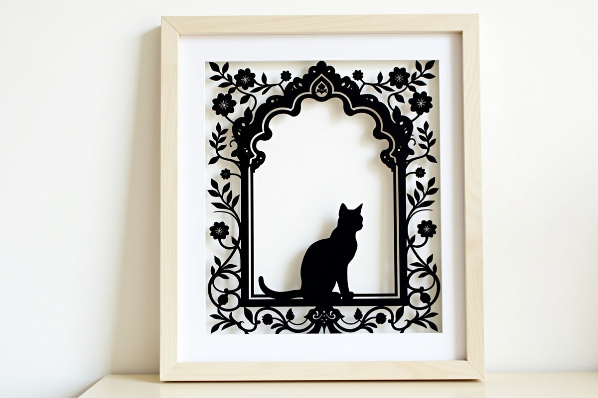 Ornamental Floral Laser Cut Lotus, an Object Graphic by Designs_River (Photo 6 of 11)