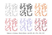 Organic Seamless Botanical Patterns, a Pattern Graphic by Declipo Patt (Thumbnail 7 of 16)