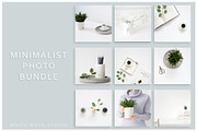 Minimalist Instagram Photo Bundle, a Social Media Template by Kate Roubin (Thumbnail 2 of 5)