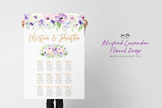Blushed Lavender Floral Set, an Illustration by Kim Thoa Designs (Thumbnail 2 of 10)
