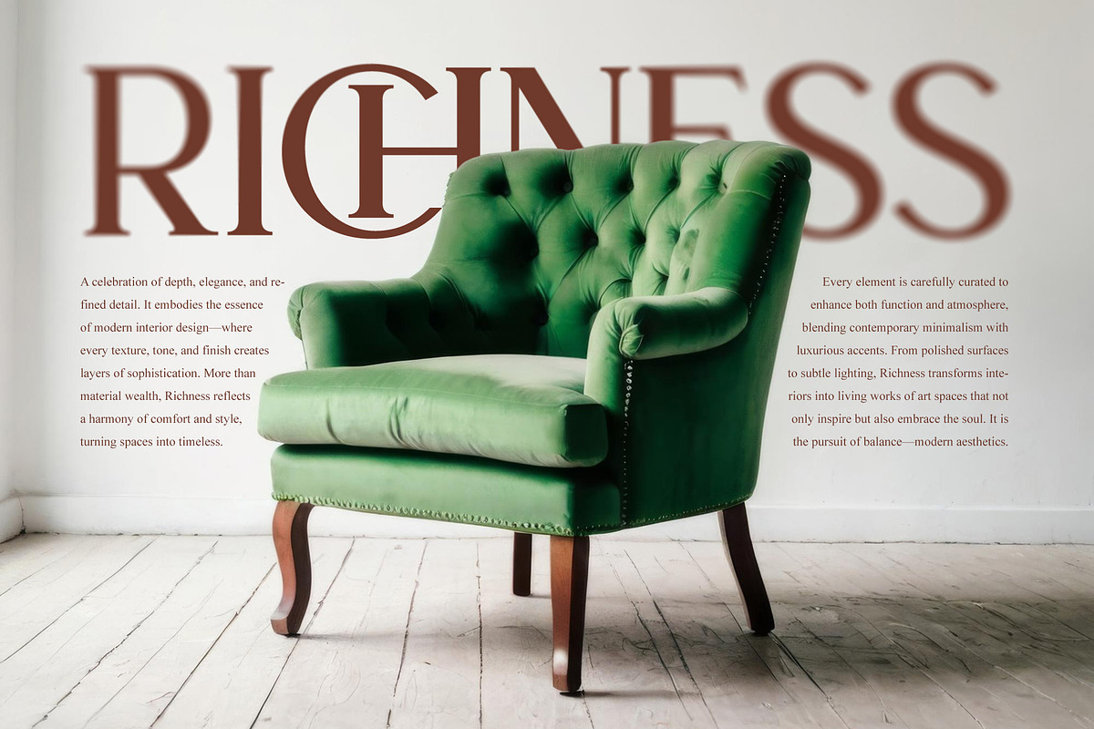 Glamoure Everyday | Modern Serif, a Serif Font by Krismagraph (Photo 2 of 10)