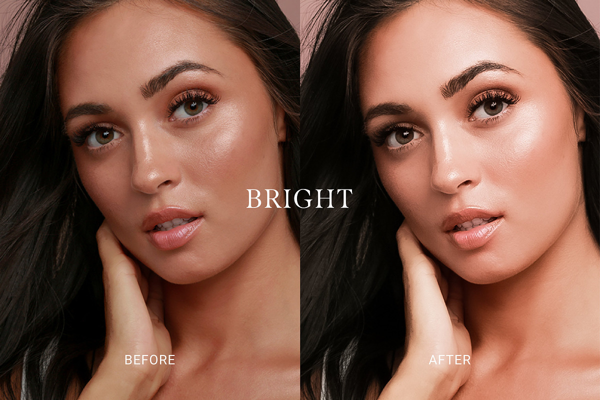 4 Lightroom Presets DEWY SKIN, a Preset Add-On by TheFisherCreative (Photo 2 of 9)