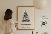 Quirky Christmas Line Drawings, an Object Graphic by Lana Elanor (Thumbnail 7 of 12)