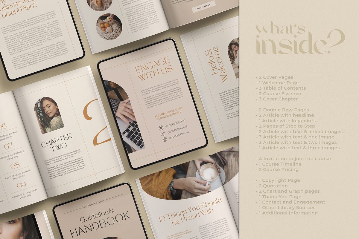 eBook Creator template | CANVA, a Marketing Template by Eesome Design Studio (Photo 2 of 11)