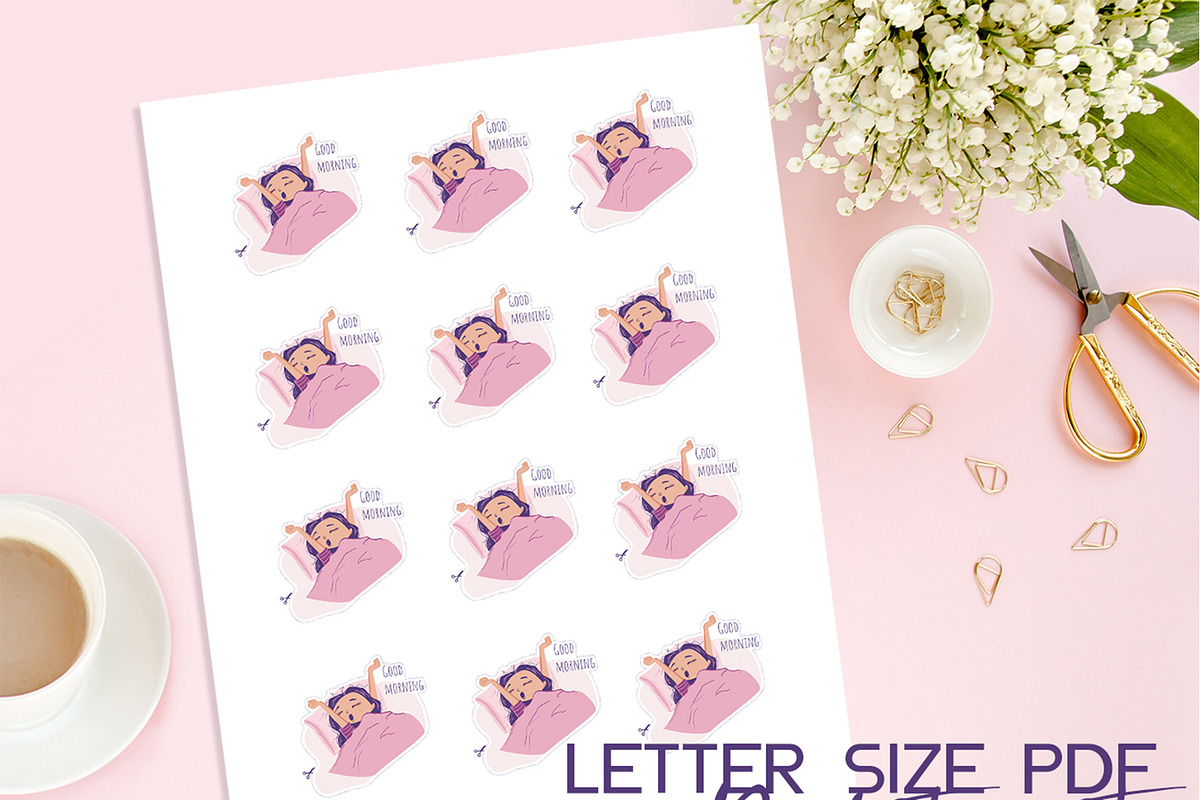 Planner stickers, an Illustration by Kate Snitser (Photo 2 of 2)