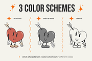 Retro cartoon characters, an Animal Illustration by Aure Design (Thumbnail 2 of 12)