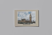 A6 Postcard Mockup, a Books & Magazine Mockup by Pexelyou (Thumbnail 5 of 6)