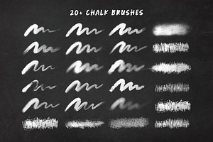 Procreate Chalk Sketch Brushes