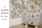 Animal ABC World map watercolor set, an Animal Illustration by TanyaSchuka (Thumbnail 17 of 22)