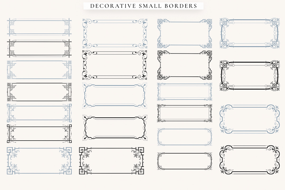 Decorative Borders and Corners, a Decorative Illustration by Century Library (Photo 6 of 13)