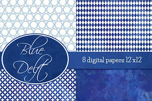 Delft Blue Flowers Bundle - 67