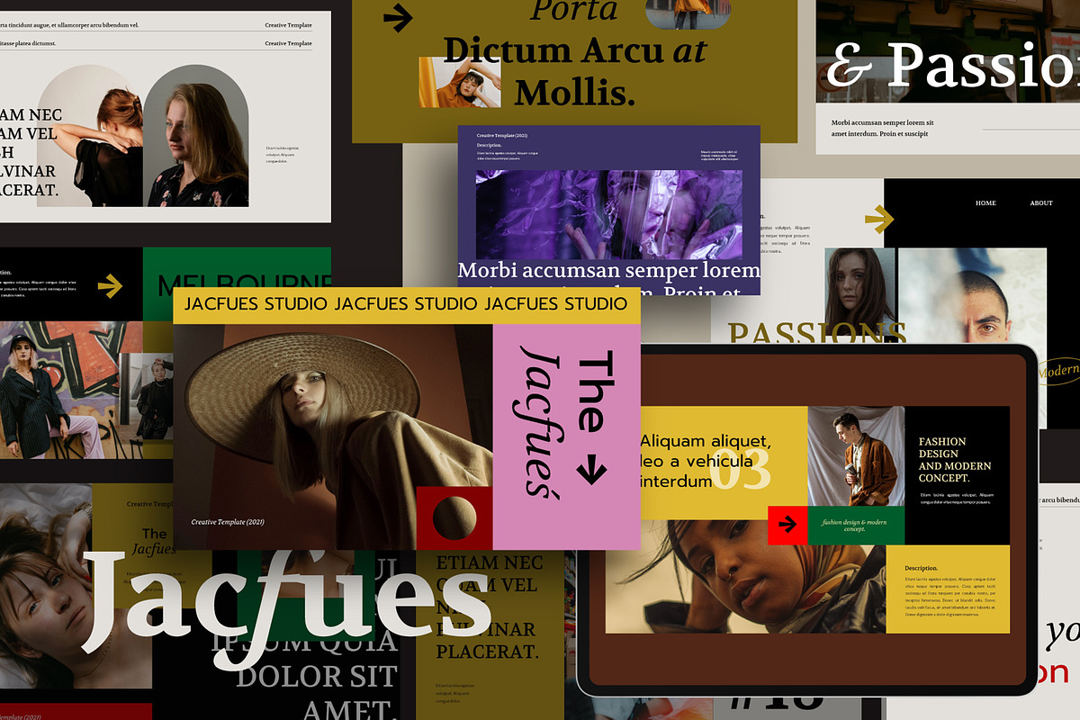 Jacfueś Keynote Template, a Presentation Template by Compaq_Creative (Photo 1 of 11)