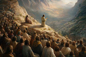 The Sermon on the Mount, a Wallpaper Photo by Pavel_design