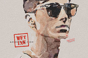 Wet Ink Photo Effect, an Action Add-On by Amorjesu.com (Thumbnail 6 of 27)
