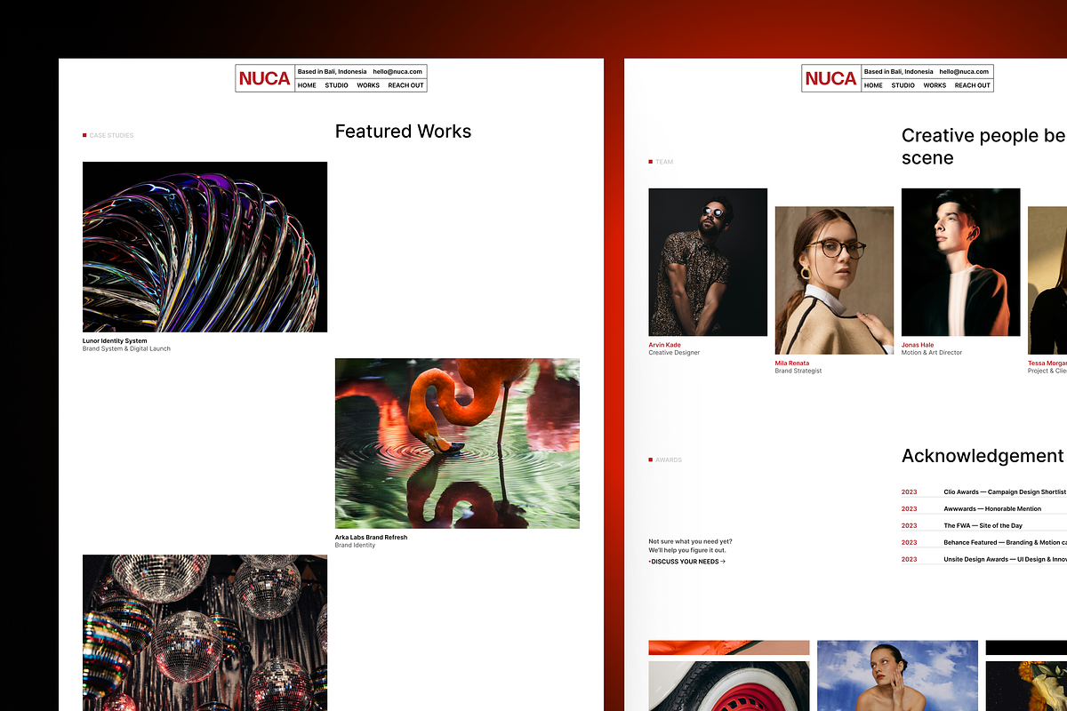 Agency & Studio Framer and Figma, an UI Kit Template by Rozepaars Design (Photo 4 of 5)