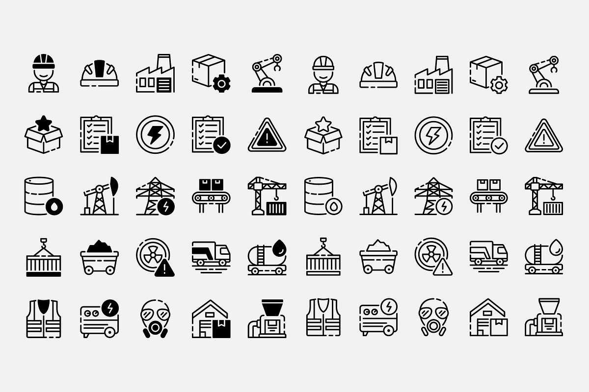 75 Industry Icon Pack, a Duotone Icon by Bilicube Studio (Photo 2 of 2)