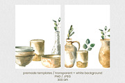 Artisan Pottery Ceramics Collection, an Object Illustration by foxsong (Thumbnail 10 of 13)