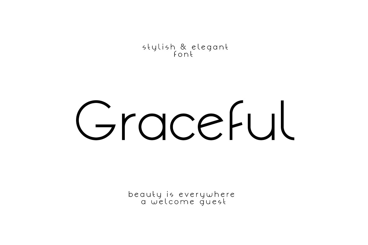 Graceful Font