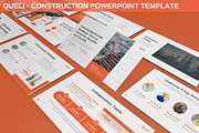 Queli - Construction Powerpoint, a Presentation Template by SlideFactory (Thumbnail 1 of 4)