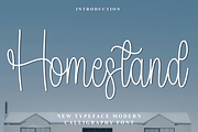 Homestand, a Handwritten Font by FreshTypeINK (Thumbnail 1 of 8)