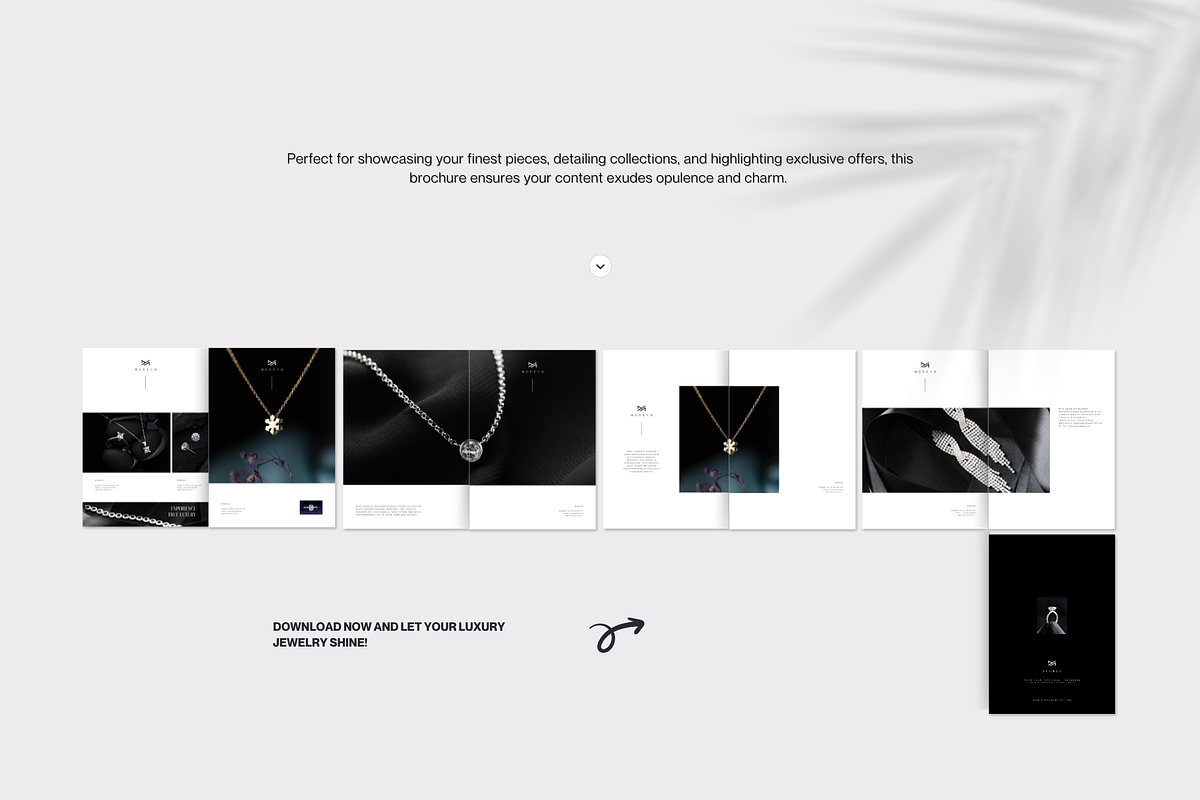 Luxury Jewelry Brochure, a Brochure Template by Ahsanjaya (Photo 6 of 7)