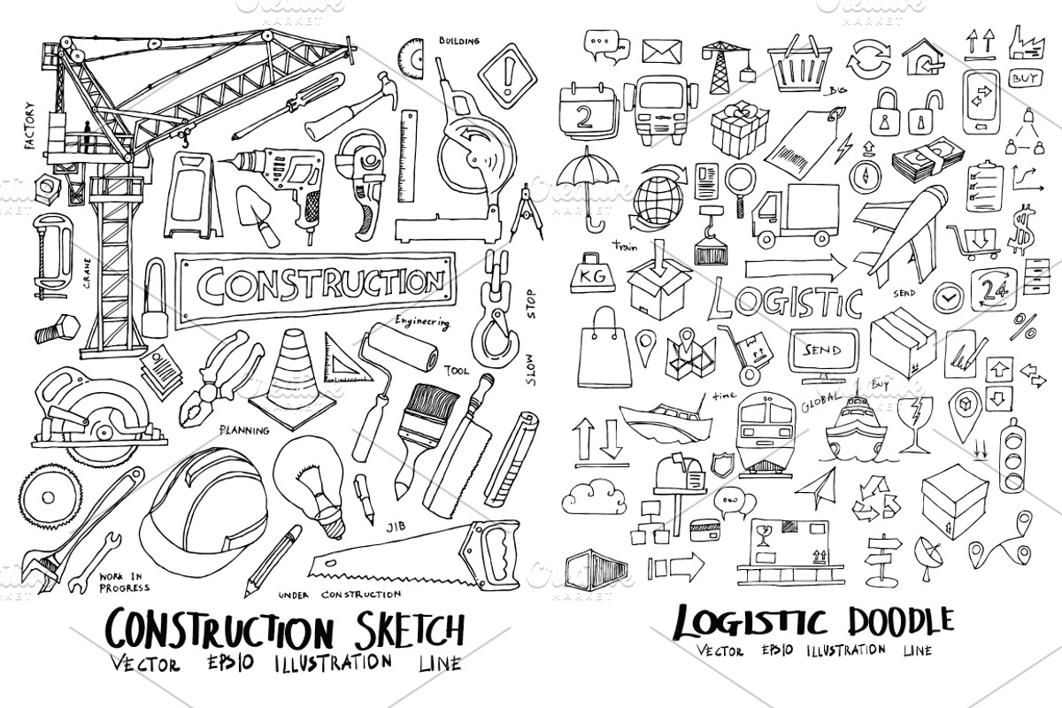 15151 in 1 Doodle Giant bundle, an Object Illustration by TKDoodle (Photo 101 of 144)
