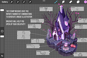 ISOMETRIC TOWN PROCREATE PS CREATOR, a Brush Add-On by AlexandraArt (Thumbnail 11 of 12)
