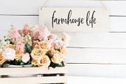 Buttermilk Farmhouse Type & Graphics, a Script Font by Callie Rian & Co. (Thumbnail 2 of 18)