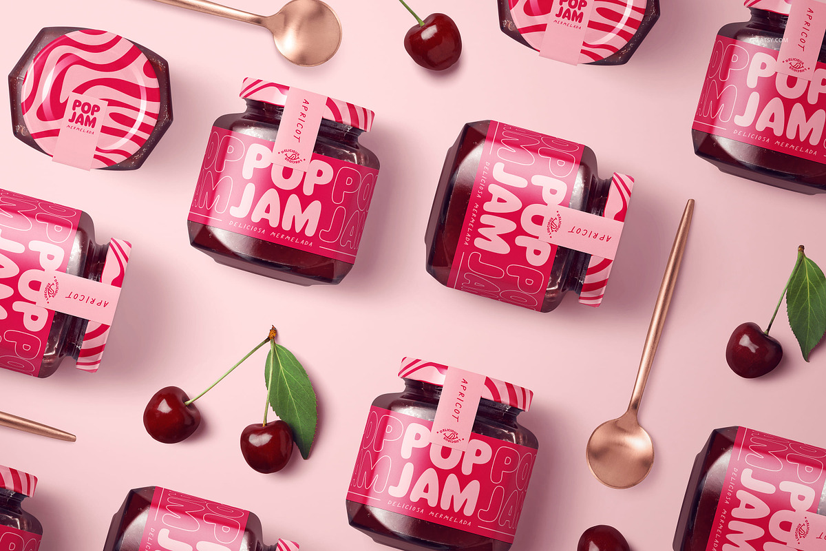 Jam Jar Mockup Bundle, a Cups & Container Mockup by creatsy5 (Photo 28 of 65)