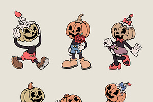 Retro Pumpkins Collection