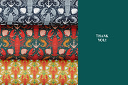 Lobster - Repeat Patterns Collection, a Pattern Graphic by Julia M. Watercolor (Thumbnail 9 of 10)