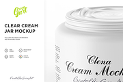 3 PSD Clear Cream Jar Mockup, a Product Mockup by Green Art (Thumbnail 11 of 12)