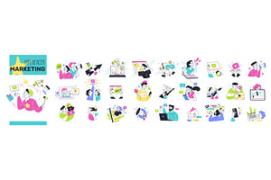 Influencer marketing. Social media, a Finance Illustration by Stock-Smart-Start