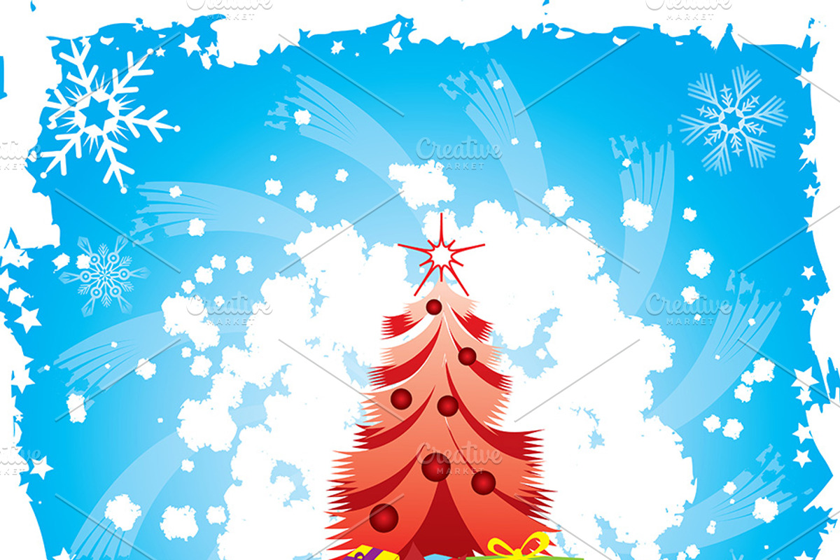 Christmas and New Year Backgrounds, a Decorative Illustration by TAlex (Photo 6 of 7)