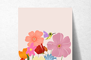Spring Garden Digital Poster A4, a Decorative Illustration by Oleksandra Illustrates (Thumbnail 4 of 8)