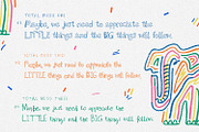 Total Mess - A Quirky Doodle Font, a Handwritten Font by AndrewPixelType (Thumbnail 9 of 12)