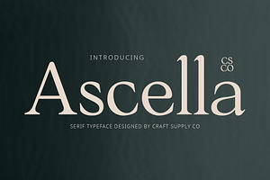 Ascella Modern Font