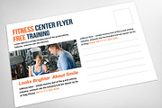 Health Fitness Postcard Psd, a Card Template by AfzaalGraphics (Thumbnail 4 of 4)