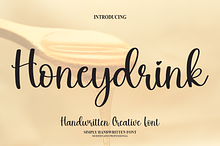 Honeydrink | Script Font
