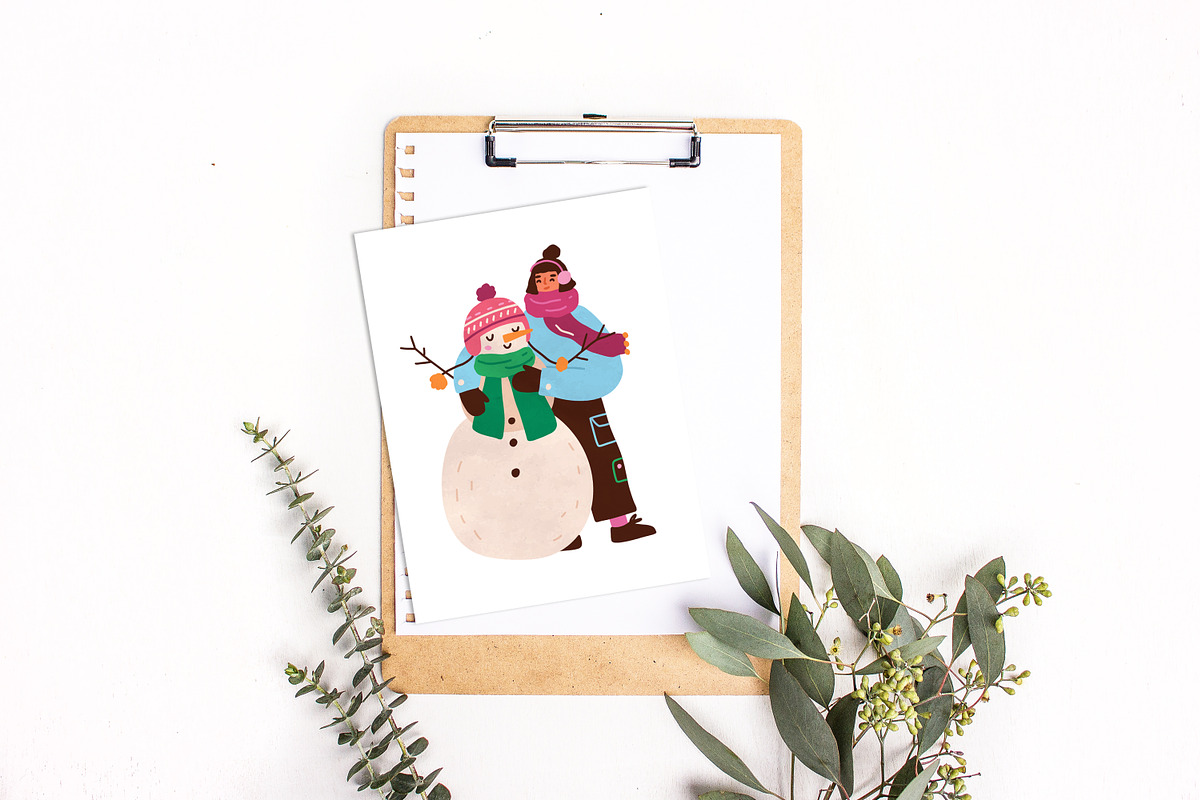 Christmas and New year symbols set, a Decorative Illustration by Good Studio (Photo 3 of 3)